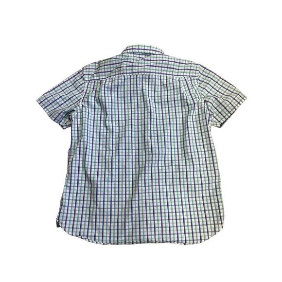 Lee Mens Button Down Plaid Shirt L - Picture 2 of 8